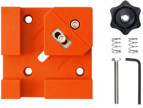 Adjustable Wear-Resistant Metal Angle Bracket with Spring 90 Degree Right Angle Clamp for Woodworking