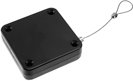 Noir Ferme-porte Silencieux sans Perçage Automatique 800g, Abs | Usage Toilettes et Bureau, Force de Traction Élevée, Fermeture Autonome, Résistant à L’usure, Format Compact