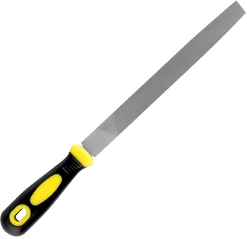 Lima plana de metal, 20,3 cm, herramientas profesionales para metal, madera, plástico, joyería, acabado fino, afilador de herramientas, plano