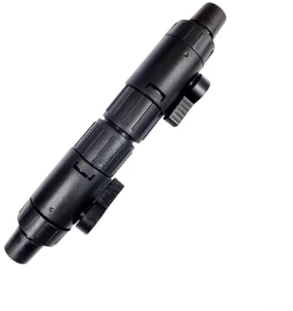 Quick Disconnect Hose Connector for Aquarium Filters with Built-in Flow Shut-Off Valve, Plastic Breakaway Fitting Compatible with 12mm/16mm Tub(16MM)