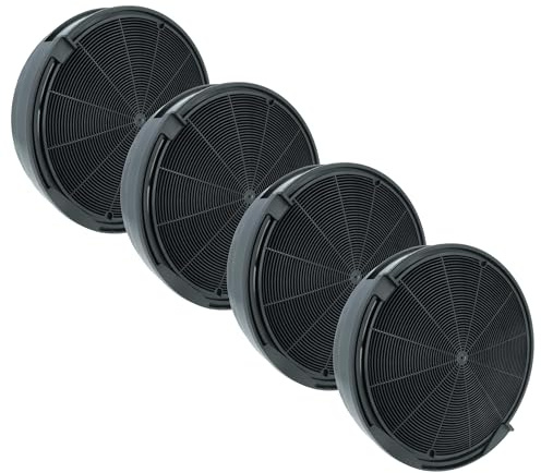 vhbw 4x Filtres à charbon actif remplacement pour Roblin 5403004, 5403009, 112.0158.515, 112.0181.109 pour hotte aspirante