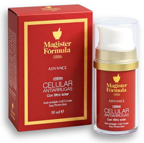 Crema Celular Antiarrugas 50ml Retinol, Ácido Hialurónico y Protector SPF15 | Hidratante Facial Antiedad, Efecto Lifting y Reafirmante Cara, Mujer y Hombre, Cuida Pieles Dañadas, Agrietadas, 35 a 60 años