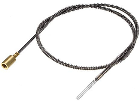 sourcing map Flexible Shaft Rotary Tool, 1m Length 8mm Chuck 6mm Inner Core Flex Shaft Extension Cable Attachment for Bench Drill Press
