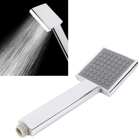 Ducha de mano cuadrada de alta presión ahorradora de agua gama alta duradera cabeza de ducha grande diseño único y elegante para baño moderno