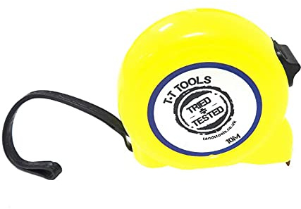 Tried + Tested Tape Measure 10M Easy Read Measuring Tape