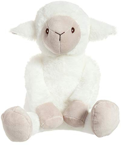 Apricot Lamb – Kuscheltier Lamm Schaf 23 cm – Plüsch Spielzeug Plüschtier für Kinder und Baby – Flauschiger Stofftier zum Spielen, Geschenk & Kuscheln – Gemütliches Schmusetier – Lamm