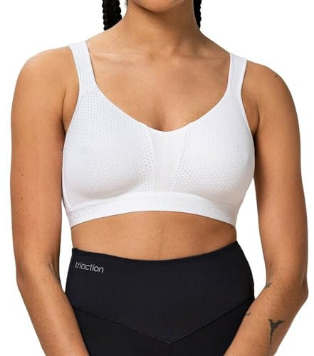 Triumph Damen Triaction Energy Lite N EX Sports bra non-wired, WEISS, 85B