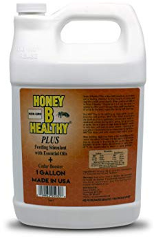 Honey B Healthy Plus 1 Gallon Jug, Feeding Stimulant with Essential Oils + Cedar Booster