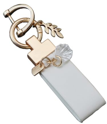 ARFUKA Schlüsselanhänger Muschel und PU-Leder Anhänger Autoschlüsselanhänger Taschenanhänger Schlüsselringe Schlüsselbund Keychain für Geburtstag Weihnachten Feiertag Geschenk