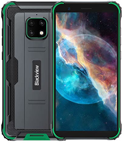 Blackview BV4900 Pro - Smartphone 4G - Téléphone Mobile Ultra Robuste Écran 5.7 HD - Étanche IP68, Résiste à la Poussière + Chutes - 4Go RAM + 64Go ROM - Grande Autonomie - Version Française - Vert
