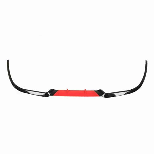 Paraurti Anteriore Mento Spoiler a Labbro 114cm per Seat Nero Lucido Antiurto