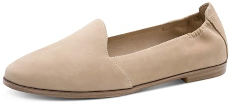 Tamaris Loafers för kvinnor 1-24212-42, storlek:38 EU, Färg:beige