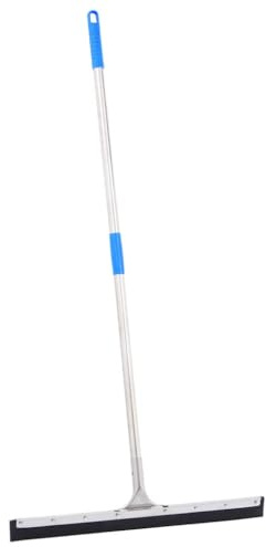 vidaXL Escobilla espátula de Goma de Suelo Acero y Goma 60x122,5 cm