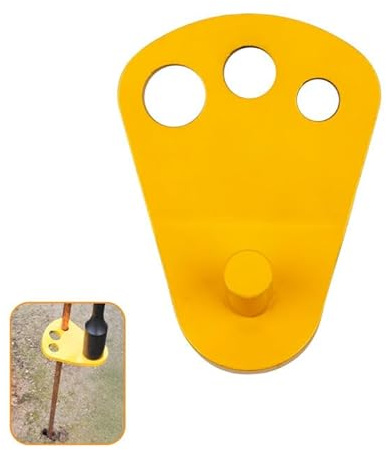 Universal Ground Rod Driver - Fits 5/8, 1/2, and 3/4 Inch Rods, All-Terrain Installation Tool