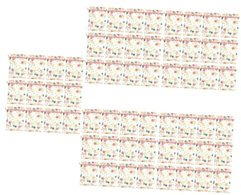 ULTECHNOVO 125stücke Weihnachtsgeschenktüten Aus Organzastoff Kordelzugbeutel Für Süßigkeiten Schmuck Farbige Sternmuster Für Weihnachtsfeiern Und