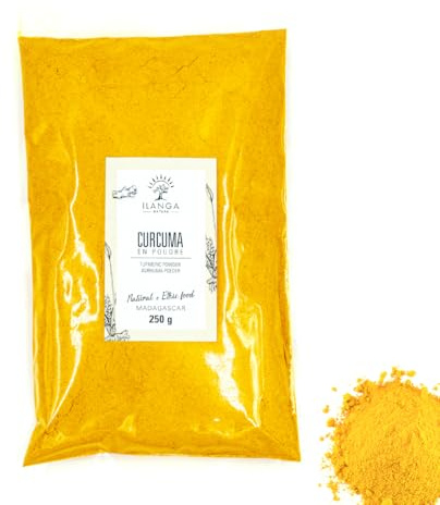 Ilanga Nature - Curcuma en Poudre 250g - Madagascar