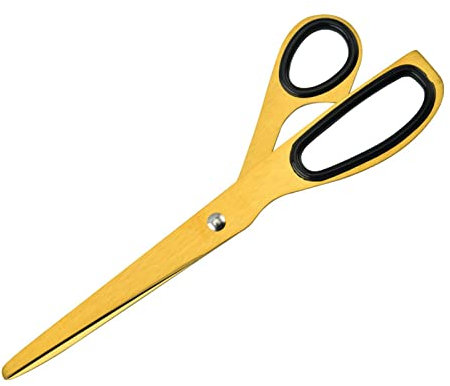 EOTRERANQ jd Bastelschere, goldene Haushaltsschere, Schneidwerkzeuge for Büro, Bandschneideschere, Asymmetrie, Stoff, Schneiderei, Schneiderschere Schere