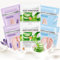 3 Pares Mascarillas Pies, 3 Pares Mascarillas Manos, Exfoliante Pies, Guantes Hidratantes Manos, Calcetines Hidratantes para Pies Secos y Agrietados Peeling Pies, Lavanda, Leche de Cabra y Aloe(C)