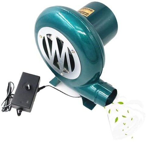 JOUFNING Soffiatore Elettrico per Barbecue da Fabbro - Soffiatore Centrifugo per Barbecue da 220 V, Pompa E Ventilatore con Regolatore di velocità, Accenditore per Camino A Carbone(100W)