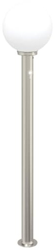 vidaXL Pollerleuchte mit Sensor 120 cm Edelstahl IP44