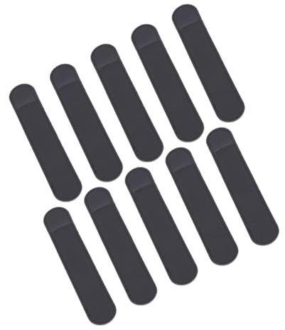 Hemobllo 10 pezzi Custodia Penna Stilografica in Pelle PU Protezione Leggera per Penna Touch e Stylus Cover Resistente Graffi per Tablet Design Classico Nero 10 pezzi