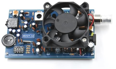 Awwertse Trasmettitore FM 5W Stereo per di Broadcast Radiofonico Campus Audio Ricevitore BH1417F