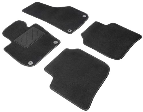 WALSER Comfort Auto Teppiche für Skoda Superb II 2008-2015, Superb II Kombi 2009-2015, 100% passgenaue Auto Fußmatten Made in Europe, Fußmatte Auto, Autoteppich Auto, Fussmatten Auto