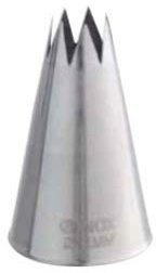 Dream' s Party Cornetto Beccuccio Grande Stella No. 14 - per per sac à Poche - in Acciaio Inox - Ideale per Decorare o Fare Rifiniture con Panna, ghiaccia ECC.…