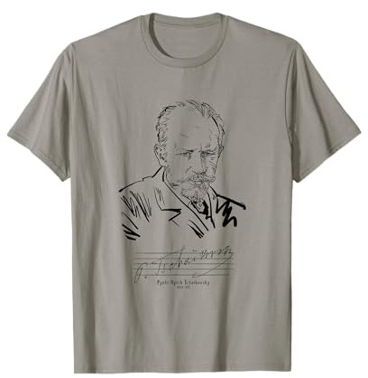 Tchaïkovski-Compositeur russe-Musique classique T-Shirt