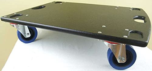 ADAM Hall Schwerlast Rollbrett 720 kg Tragkraft, 18 mm Multiplex, 4 x 100 mm Lenkrollen, Transportroller Möbelhund Möbelroller (GR-2 = 63 x 48 x 15 cm, 4 x 100 mm LENK)