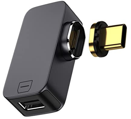 Chenyang Adaptateur magnétique USB C, Adaptateur de convertisseur de Moniteur USB Type C vers Mini Displayport 4K 2K 60hz pour Tablette, téléphone et Ordinateur Portable
