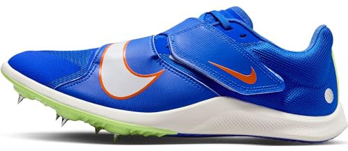 Nike Herren Zoom Rival Jump Leichtathletik Sprung-Spike, Racer Blue/White-Safety Orange, 43 EU