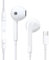USB C Kopfhörer,iPhone 15 Kopfhörer mit Kabel HiFi Stereo Ohrhörer mit Mikrofon und Lautstärkeregler,In-Ear Kopfhörer mit Kabel Ohrhörer USB C für iPhone 16 15 Pad Pro Google Pixel Samsung Galaxy