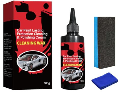 Duqulle Reparación de arañazos de coche, crema protectora muy eficaz para eliminar arañazos – Pasta de pulido para el cuidado de la pintura, aplicación eficaz en manijas de puertas y reposabrazos