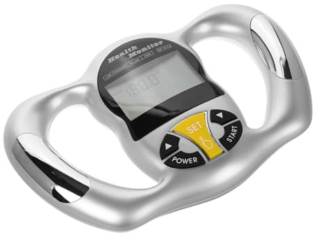 IWOWHERO Medidor De Grasa Corporal Portátil Pantalla Lcd, Monitor De Grasa Corporal Mango, Calibrador Digital Para Medición Precisa De Imc, Compacto y Ligero Para Análisis De Salud Casa y Viaje