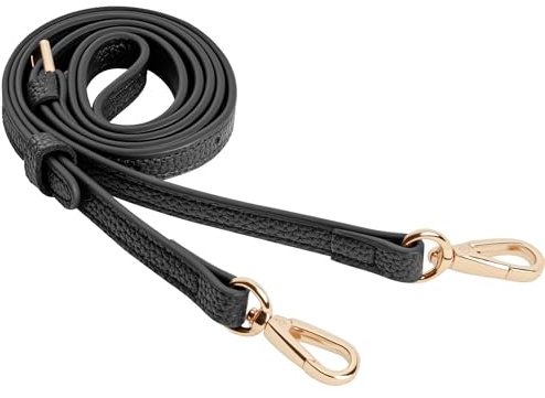 SEAVILIA PU Leather Purse Strap Replacement Crossbody Adjustable Long Thin Handmade Shoulder Handbags Strap