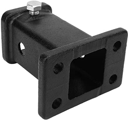 Tubo Receptor de Enganche de Barra de Remolque, Adaptador de Receptor de Enganche de Remolque de Tubo Receptor Atornillado de 2 Pulgadas Universal para Camionetas