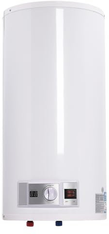 80 Liter Elektro Warmwasserspeicher Elektrospeicher Warmwasserspeicher Elektrospeicher Horizontal LED-Bildschirm Vertikal Durchlauferhitzer Hängespeicher, für Küchen, Toiletten, Friseursalons, Bäder