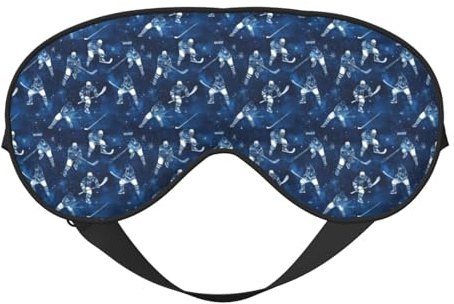 Máscara de sueño para los ojos para hombres y mujeres – Máscara de sueño opaca y cómoda para hombres y mujeres – Diadema divertida para juegos de fiesta