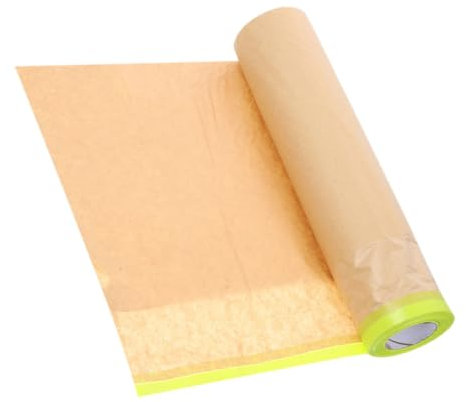 HEATSHAKING Masquage Papier Kraft Pour Peinture Automobile Protection De Sol Masquage De Carrosserie Adhésif Pour Meubles Et Rénovations Domiciliales