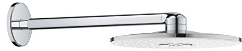 Grohe Rainshower SmartActive 310 Brause- & Duschsysteme Kopfbrause mit 2 Strahlarten für Wandmontage moon white 26475LS0