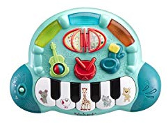 Sophie la Girafe Piano'Folies Musik- und Leuchtspielzeug für Baby ab 3 Monaten