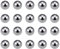 sourcing map 1/2Pouces Billes Acier Carbone pour Roue Vélo Moyeu VTT Roulement à Billes Précision Billes 100Pcs
