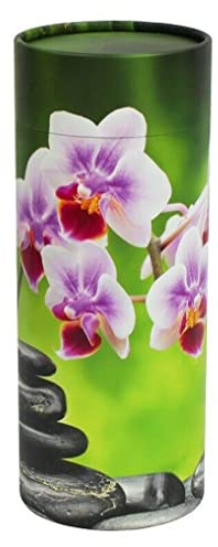 Pot à cendres pour adulte Motif orchidée Taille L