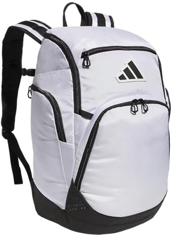 adidas 5-Star 2.0 Team-Rucksack für Multisport-Übungen, Reisen und Spieltag, Weiß, One Size, 5-Sterne-Team-Rucksack 2.0 für Multisport-Übungen, Reisen und Spieltag.