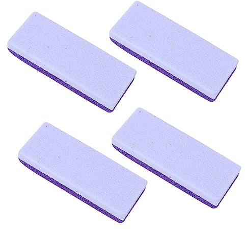 minkissy 4 Stücke Fuß Fußpflege Werkzeuge Maniküre Fuß Pad Remover Fuß Pediküre Stein Entspannung Massage Tragbare