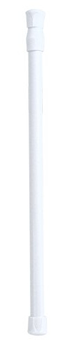 Dreifach verstellbare federbelastete Spannstange für Dusche, Rideau Percage Spannstangen für Vorhänge, 31 × 5 × 2, federbelastete Spannstange, Duschstange, ausziehbare Gardinenstange