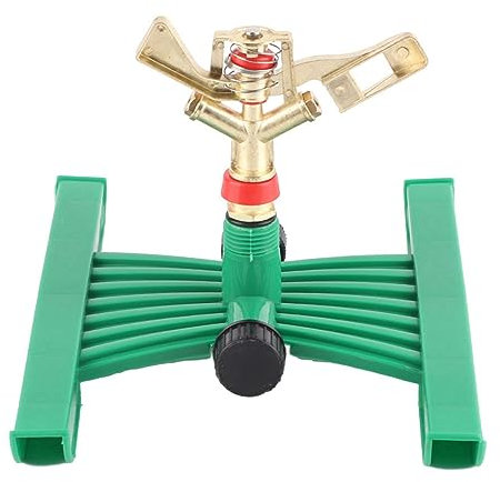 Vomeko Arroseur De Jardin, Arroseurs De Pelouse Rotatifs, Grande Surface Réglable en Rotation Automatique à 360 Degrés, Système D'arrosage De Cour