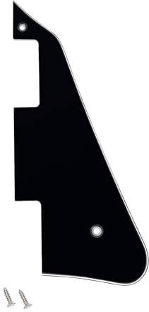 Banworks 3 strati Les Paul Pickguard LP Pickguard Scratch Plate 2 fori per chitarra elettrica per USA Gibson Les Paul LP JT/HB-05 nero lucido
