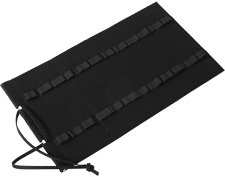 Drumstick Halter Faltbar Schwarz mit Filz, Präsentationshalter | Drumsticks Halter, Trommelstock Präsentationshalter, Minimalistische Wandlösung für Musiker Unterwegs